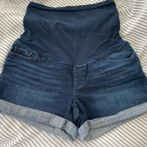 Maternity Jean Shorts